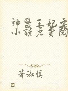 神医王妃要休夫小说免费阅读全文