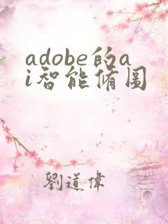 adobe的ai智能修图
