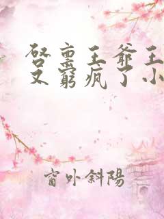 启禀王爷王妃她又穷疯了小说