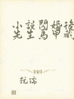 小说闪婚后,傅先生马甲藏不住了免费