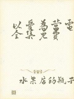 以爱为营电视剧全集免费