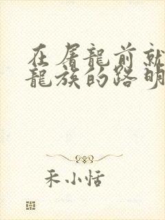 在屠龙前就读过龙族的路明非小说