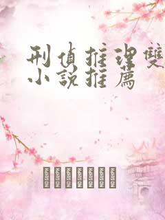 刑侦推理双男主小说推荐