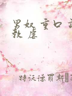 男奴 重口 调教 虐