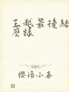 王越最后结局怎么样