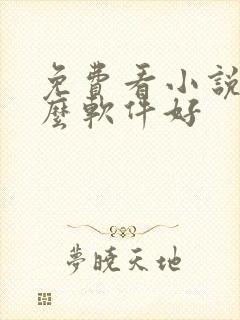 免费看小说用什么软件好