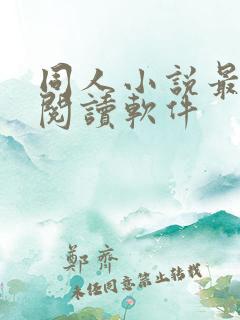 同人小说最好的阅读软件