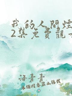 我的人间烟火42集免费观看