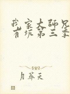 我家大师兄脑子有坑第三季对应漫画