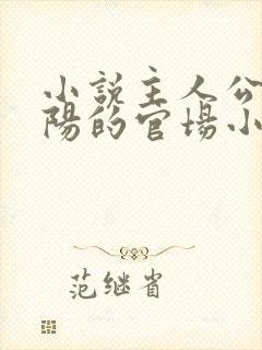 小说主人公叫叶阳的官场小说名字