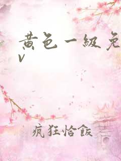 黄色一级免费av