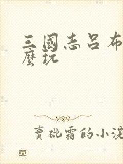 三国志吕布传怎么玩