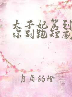 太子妃驾到总裁你别跑短剧免费