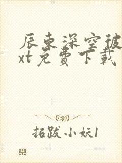 辰东深空彼岸txt免费下载