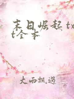 末日崛起 txt全本