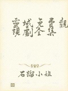 灵域免费观看电视剧全集