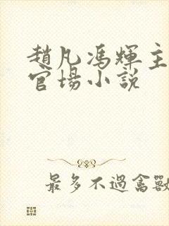 赵凡冯辉主角的官场小说