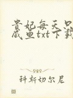 贵妃每天只想当咸鱼txt下载