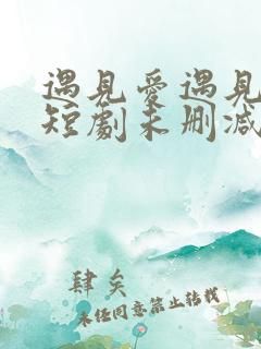 遇见爱遇见幸福短剧未删减