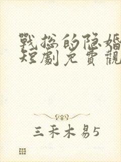 战总的隐婚娇妻短剧免费观看