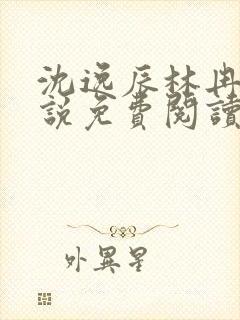 沈逸辰林冉容小说免费阅读最新章节