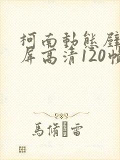 柯南动态壁纸全屏高清120帧