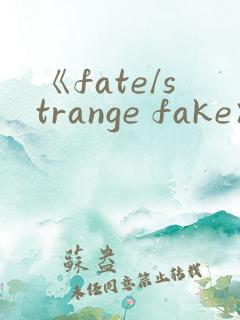 《fate/strange fake》