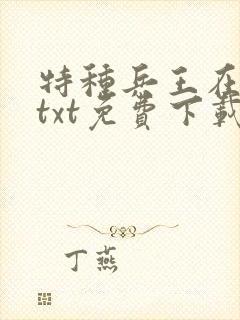 特种兵王在都市txt免费下载