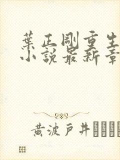 叶正刚重生官场小说最新章节