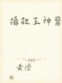 摄政王神医狂妃