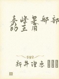 秦峰是哪部小说的主角