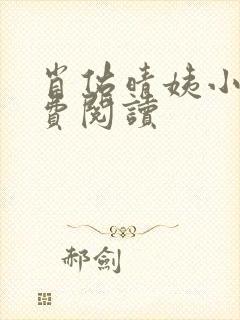 肖佑晴姨小说免费阅读