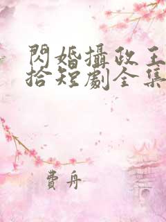 闪婚摄政王欠收拾短剧全集播放