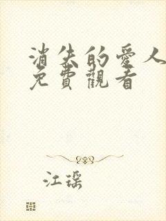 消失的爱人在线免费观看