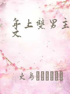 年上双男主高干文