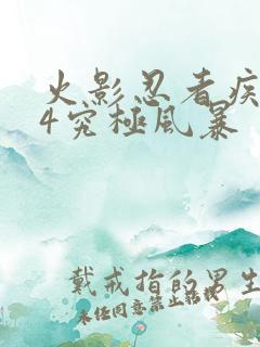 火影忍者疾风传4究极风暴