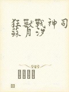 狂兽战神司空靖苏月汐