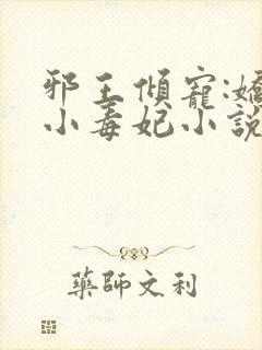 邪王倾宠:娇软小毒妃小说