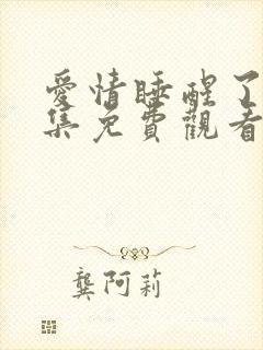 爱情睡醒了40集免费观看西瓜