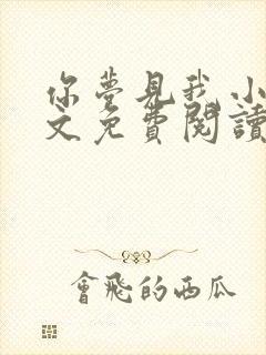 你梦见我小说全文免费阅读