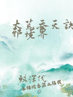 太荒吞天诀柳无邪境界