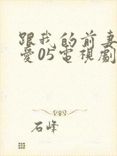 跟我的前妻谈恋爱05电视剧