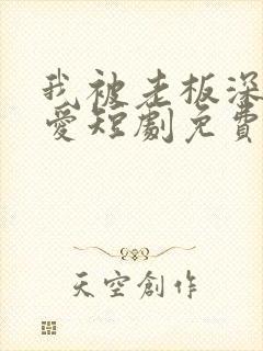 我被老板深深溺爱短剧免费观看33