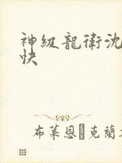 神级龙卫沈浪最快