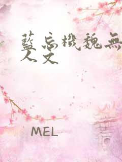 蓝忘机魏无羡同人文