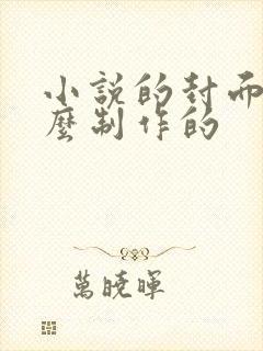 小说的封面是怎么制作的