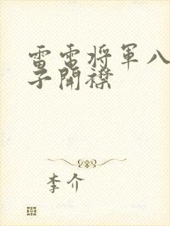 雷电将军八重神子开襟