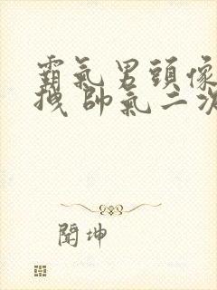 霸气男头像 超拽 帅气二次元