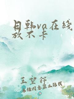日韩va在线播放不卡