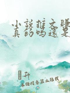 小说推文赚钱是真的吗还是假的